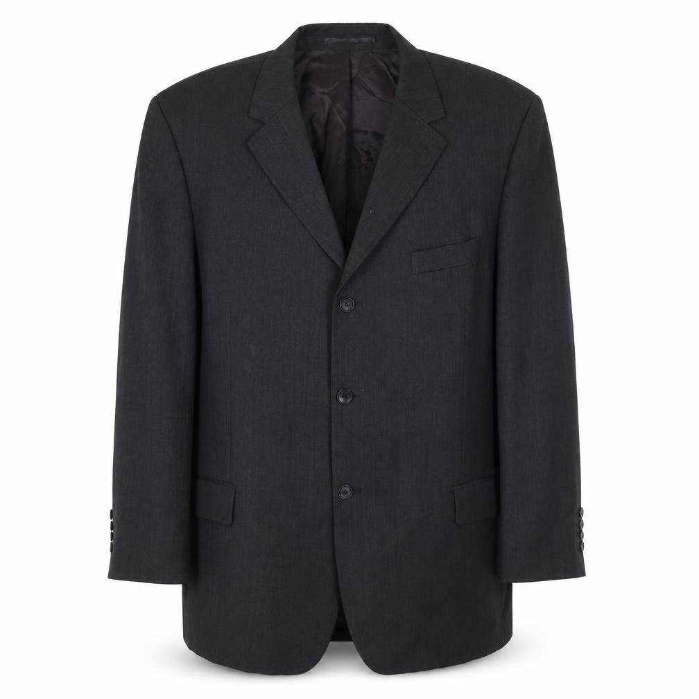 Mens UK Size 44 Pierre Cardin Regular Black Suit Jacket