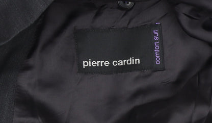 Mens UK Size 44 Pierre Cardin Regular Black Suit Jacket