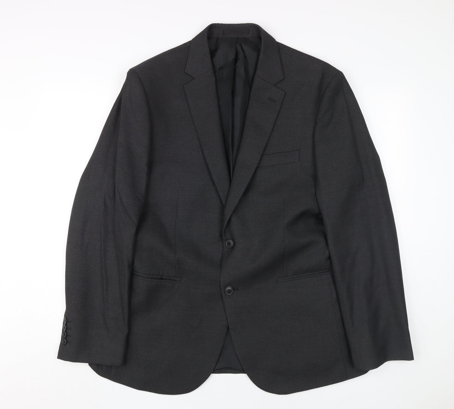 Mens UK Size 40 Moss Regular Black Suit Jacket