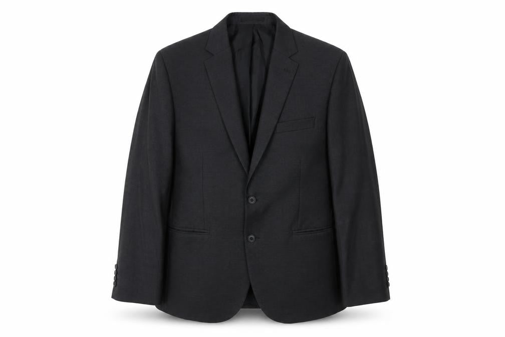 Mens UK Size 40 Moss Regular Black Suit Jacket