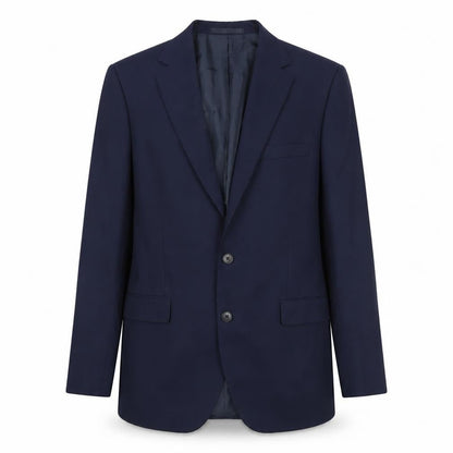Mens UK Size 40 Moss Regular Blue Suit Jacket