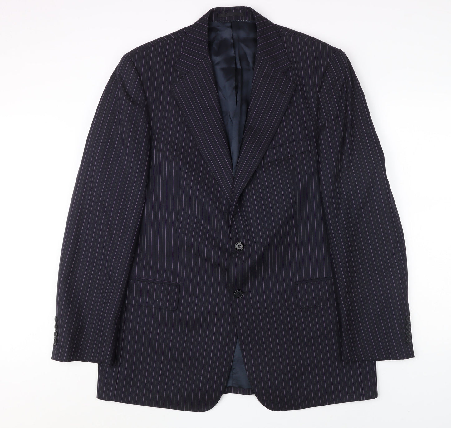 Mens UK Size 44 Magee Regular Blue Suit Jacket