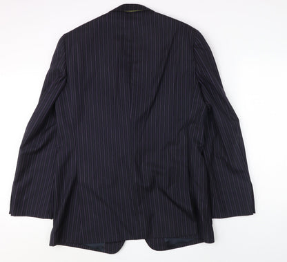 Mens UK Size 44 Magee Regular Blue Suit Jacket