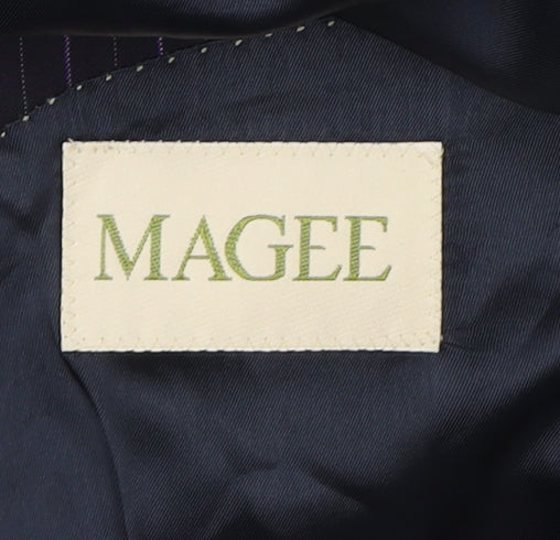 Mens UK Size 44 Magee Regular Blue Suit Jacket