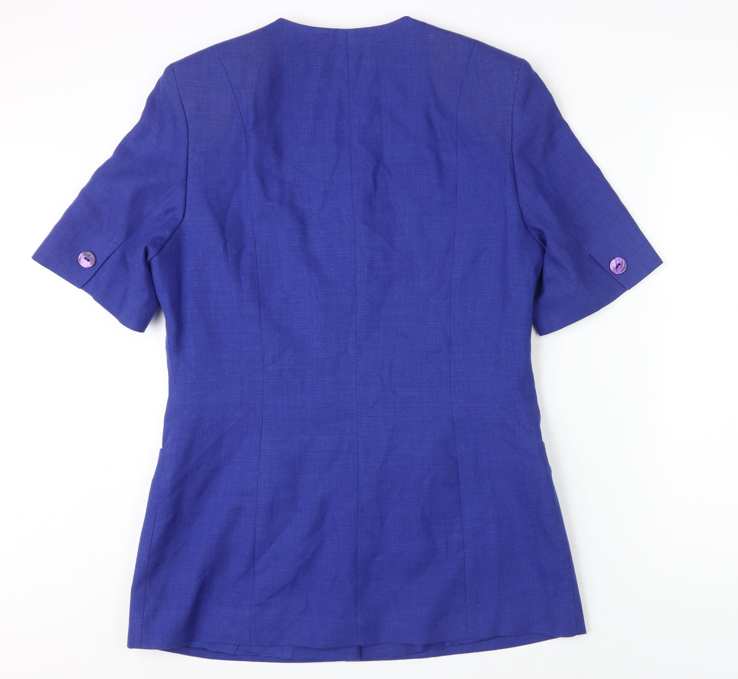 Alexon Women's Blue Mid-Length Blazer, Size 12