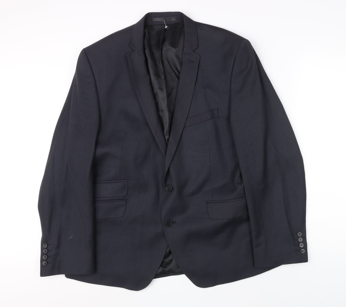 Mens UK Size Regular Ben Sherman Regular Black Suit Jacket