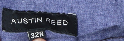 Austin Reed Men's Black Corduroy Trousers, Size 32