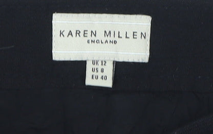 Karen Millen Women's Black Pencil Skirt Size 12