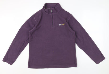 Regatta Women's Purple Fleece Pullover Sweatshirt