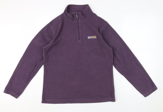 Regatta Women's Purple Fleece Pullover Sweatshirt