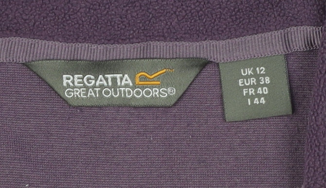 Regatta Women's Purple Fleece Pullover Sweatshirt