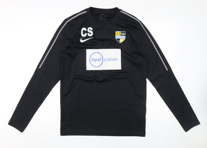 Nike Men's Black Jersey, S, Long Sleeve, WHFC Football