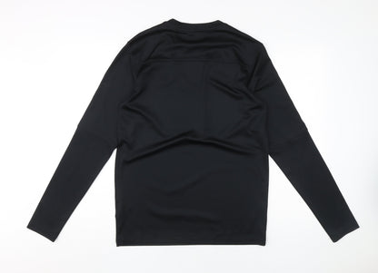 Nike Men's Black Jersey, S, Long Sleeve, WHFC Football