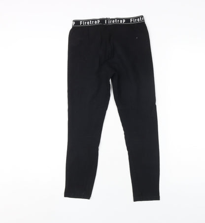Firetrap Girls Black Ankle Leggings 11-12 Years