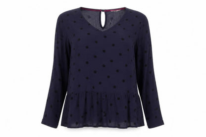 Womens UK Size 8 White Stuff Black  Blouse