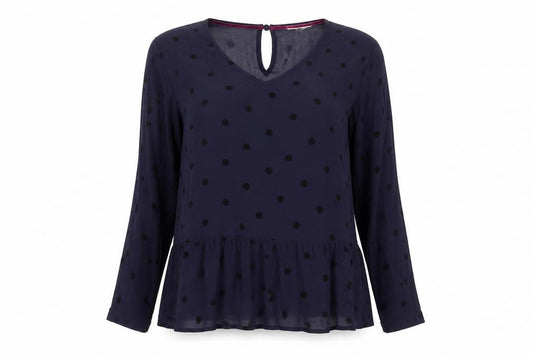 Womens UK Size 8 White Stuff Black  Blouse
