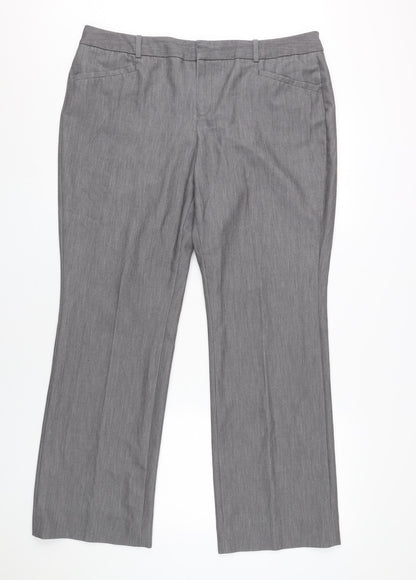 DKNY Women's Grey Dress Pants Size 14