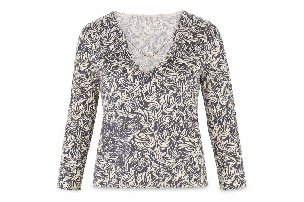 Womens UK Size 12 Fat Face Beige Tunic Blouse