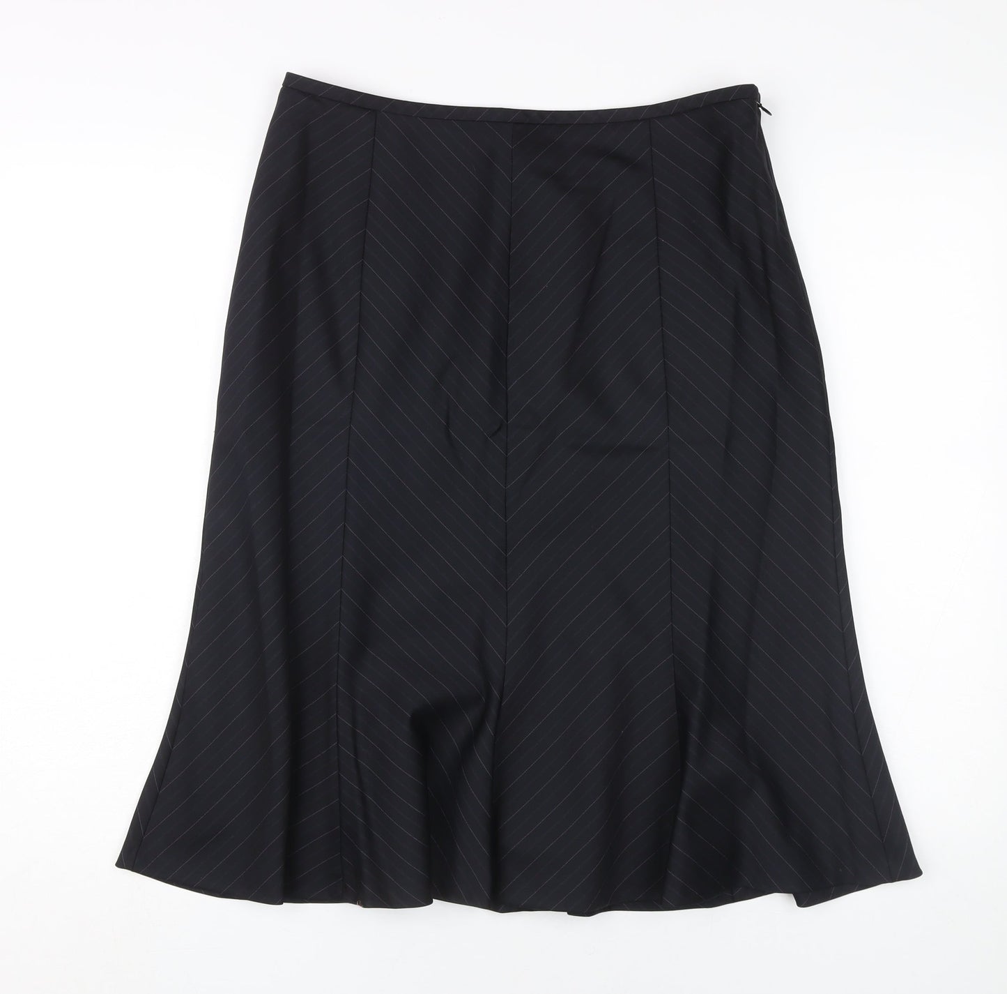 Austin Reed Women's Black Wool Pencil Skirt Size 12