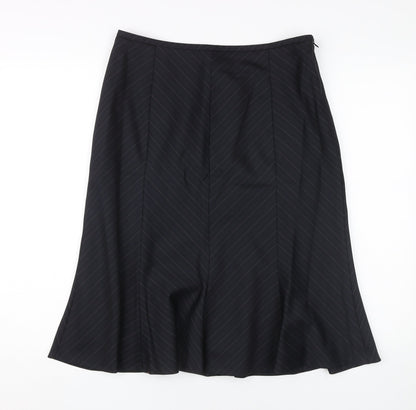 Austin Reed Women's Black Wool Pencil Skirt Size 12