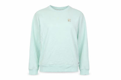 Front view of Fila unisex blue pullover sweatshirt s