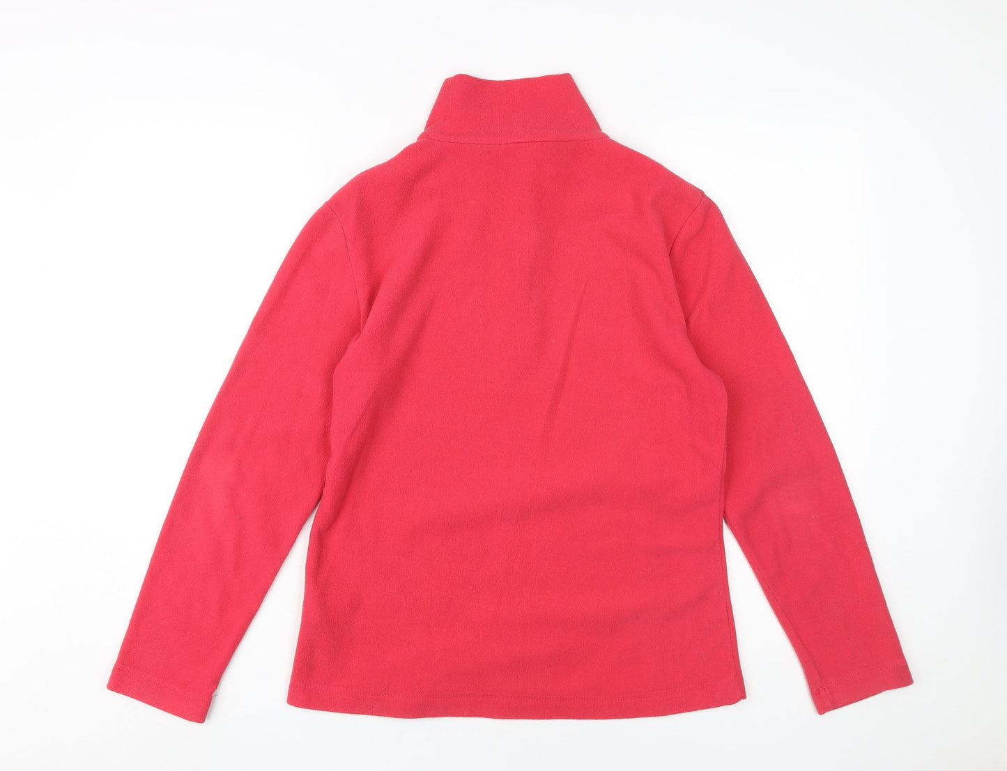 Gelert Women's Red Fleece Pullover Sweatshirt Size 10