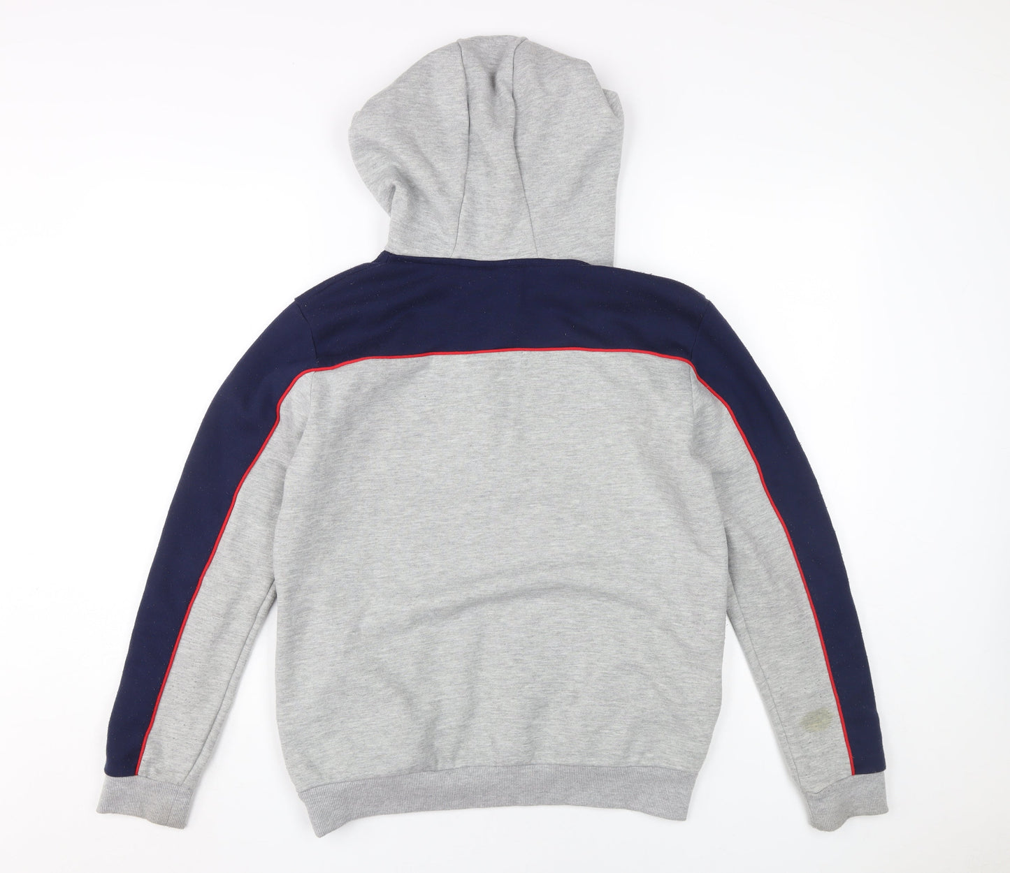 McKenzie Boys Grey Blue Hoodie, Size 13-14 Years, Casual Pullover