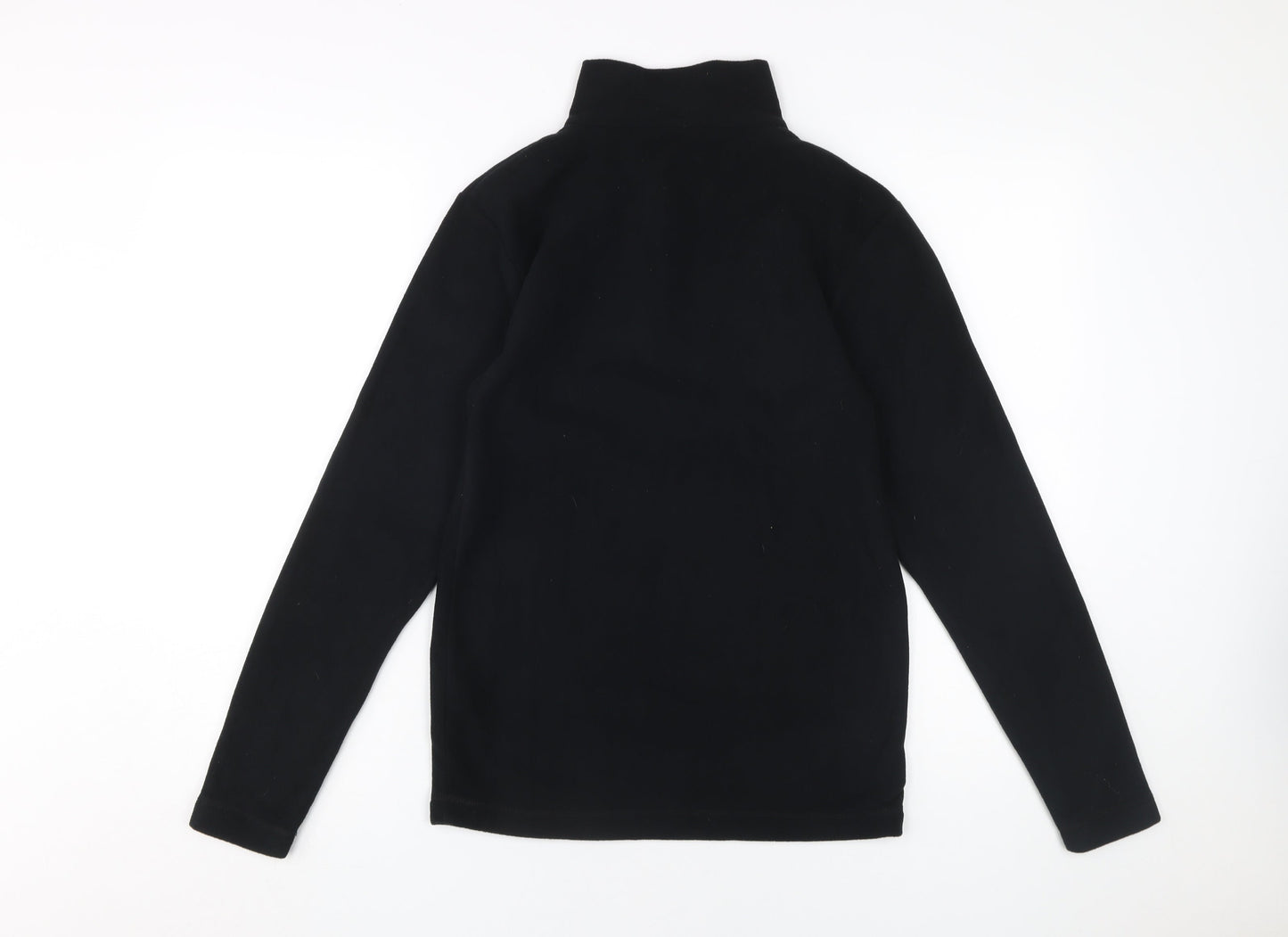 Gelert Boys Black Fleece Pullover Hoodie 13 Years