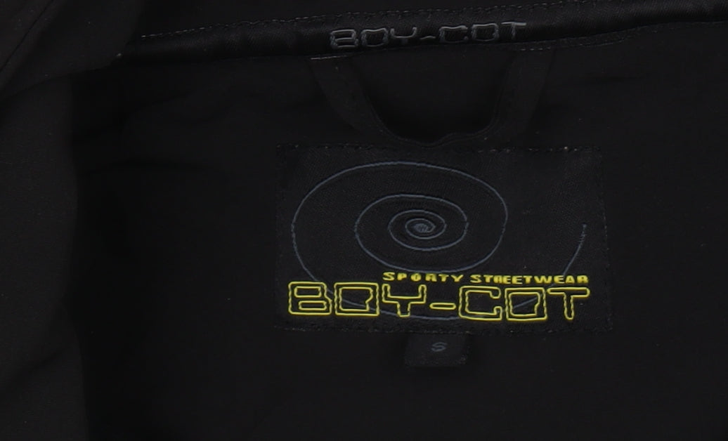 Mens UK Size S BOY-COT Black Soft Shell