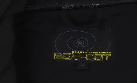 Mens UK Size S BOY-COT Black Soft Shell