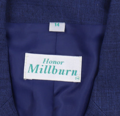 Honor Millburn Blue Women’s Blazer Size 14