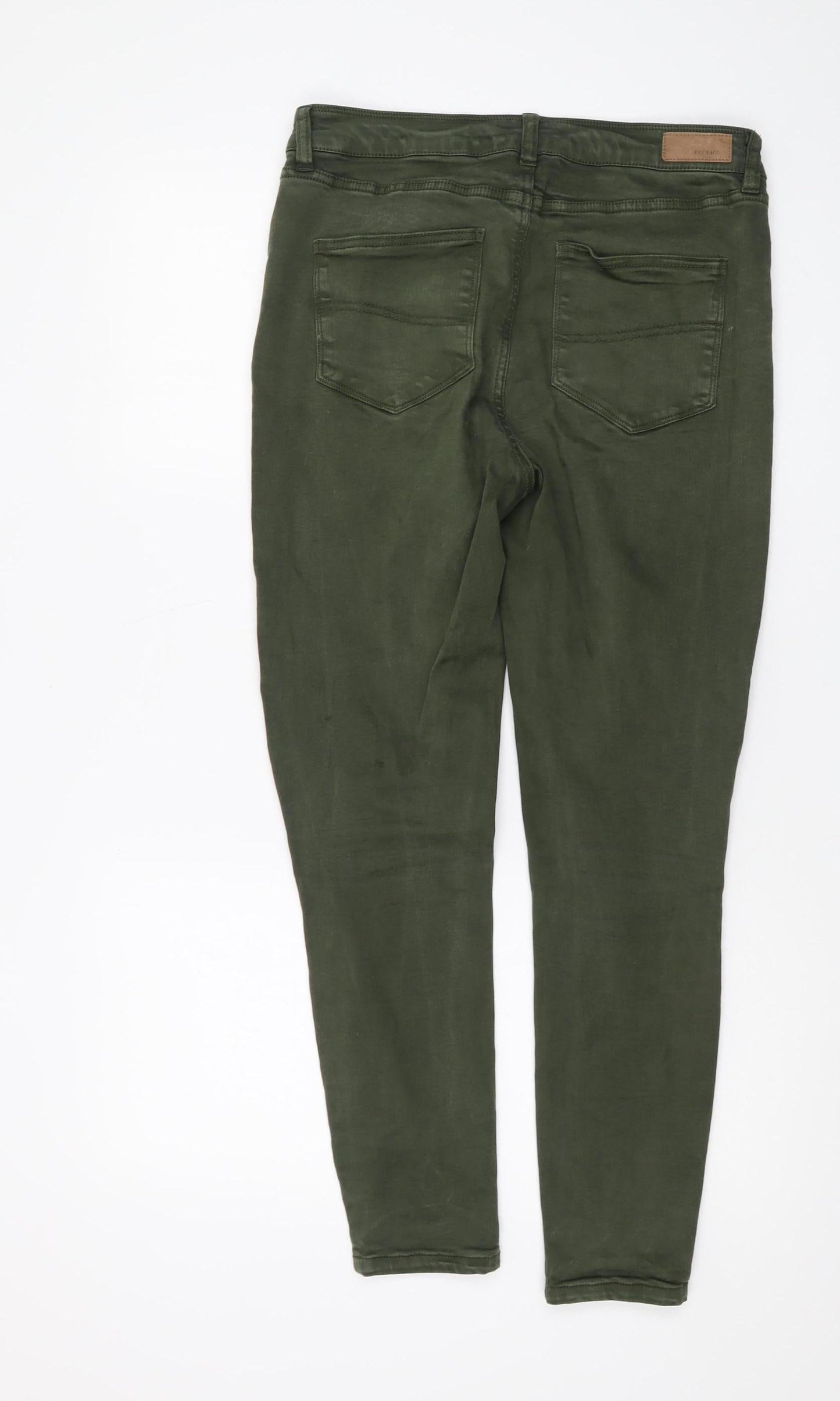Fat Face Women's Green Jegging Size 10