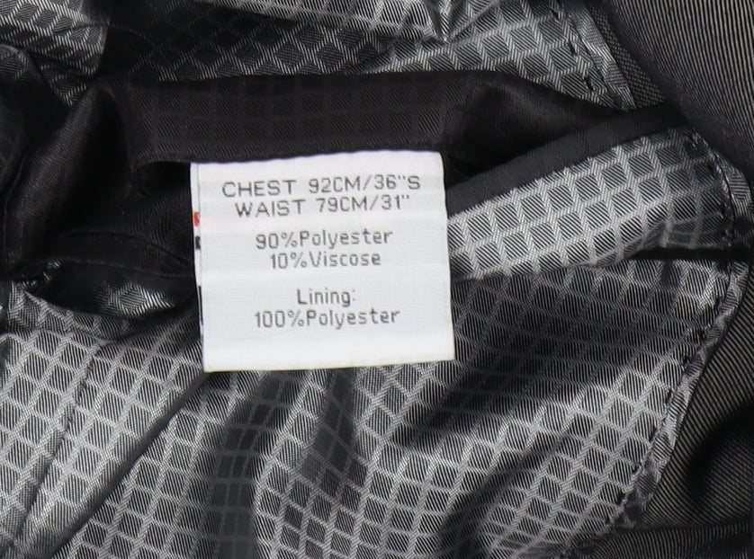 1860 Men's Grey Slim Fit Blazer 36S, Formal, Excellent