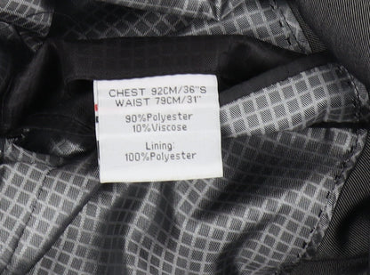 1860 Men's Grey Slim Fit Blazer 36S, Formal, Excellent