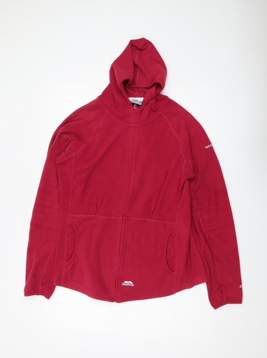 Womens UK Size XL Trespass Red Basic Jacket