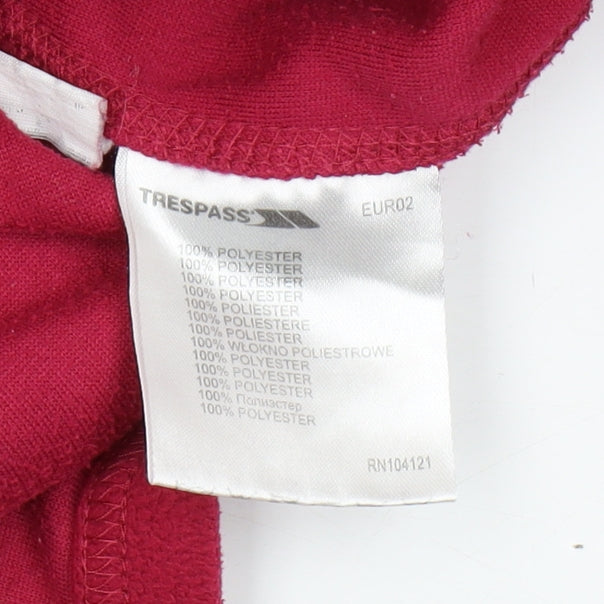 Womens UK Size XL Trespass Red Basic Jacket