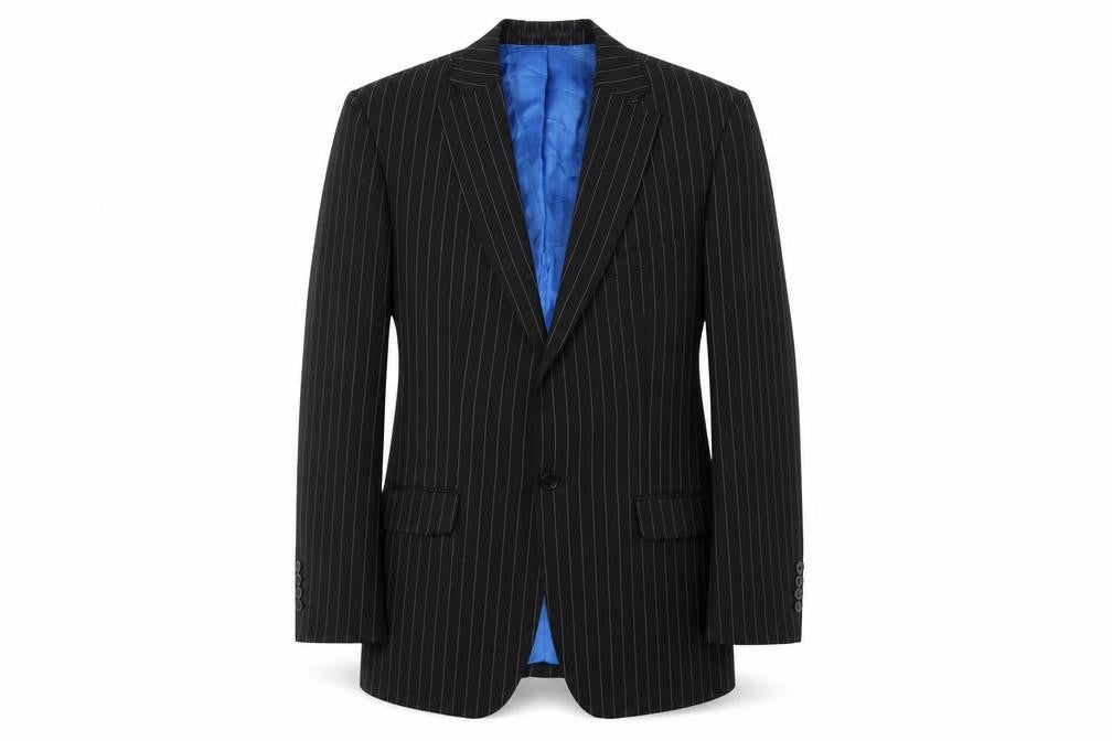Mens UK Size 38 1860 Regular Black Suit Jacket