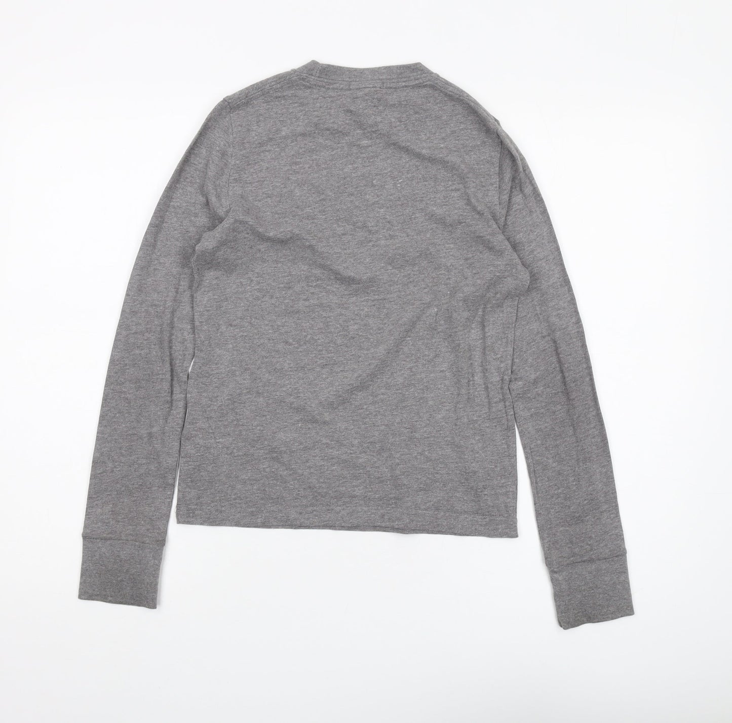 Abercrombie Boys Grey M Long Sleeve T-Shirt