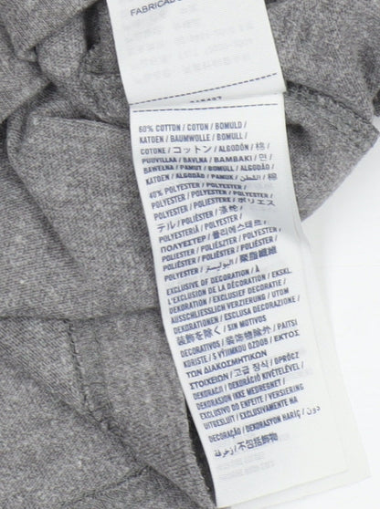 Abercrombie Boys Grey M Long Sleeve T-Shirt