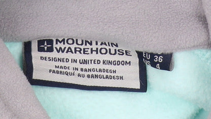 Womens UK Size 8 Mountain Warehouse Blue Pullover Hoodie