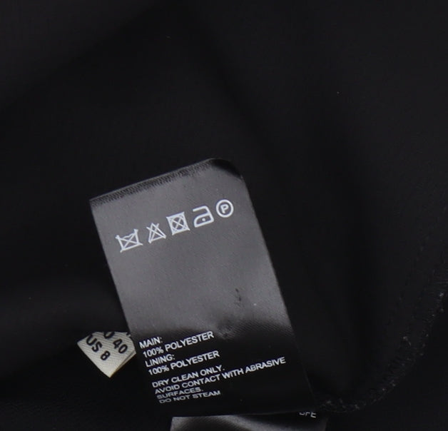 Womens UK Size 12 Whistles Black Basic Blouse