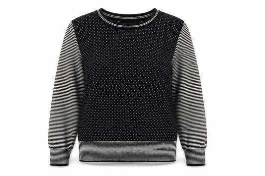 Womens UK Size L Viyella Black Pullover Jumper