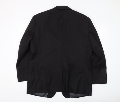 Mens UK Size 44 Moss Regular Black Suit Jacket