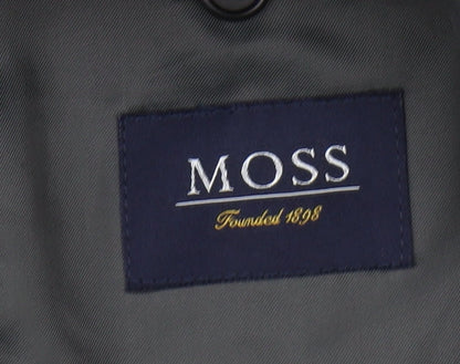 Mens UK Size 44 Moss Regular Black Suit Jacket