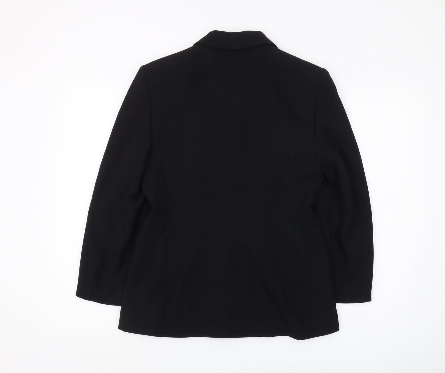 Womens UK Size 10 Laura Ashley Regular Black Suit Jacket