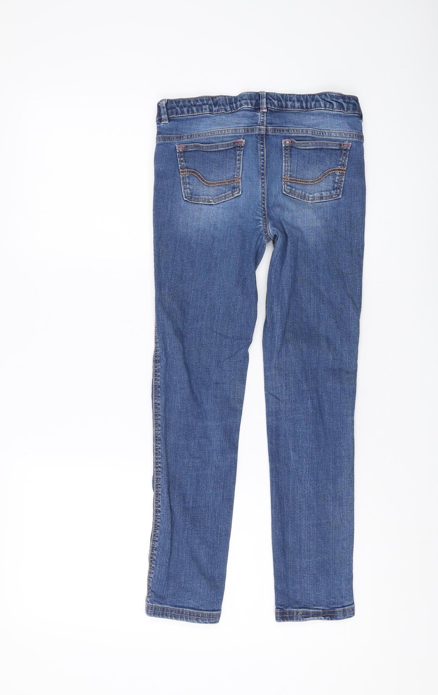 FatFace Girls Blue Denim Skinny Jeans - Size 10 Years
