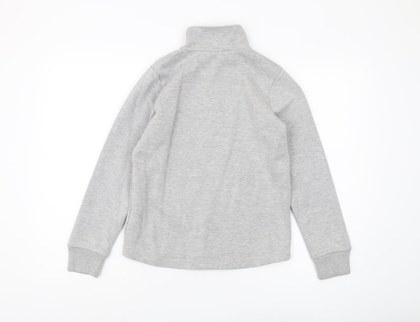 Bench Boys Grey Full Zip Sweatshirt 11-12 Years Lightweight