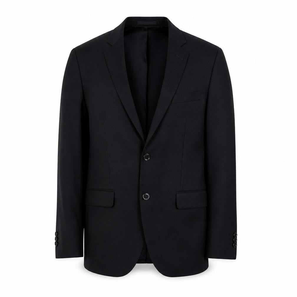 Mens UK Size 40 Massimo Dutti Regular Black Suit Jacket