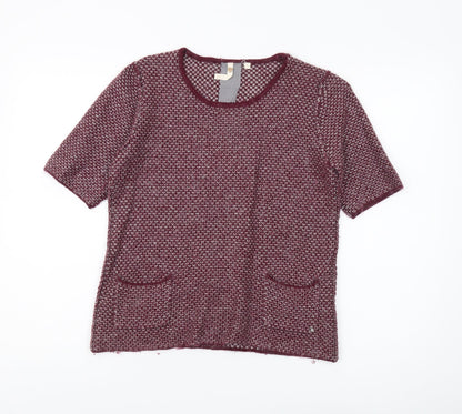 Womens UK Size 10 White Stuff Red Pullover Jumper