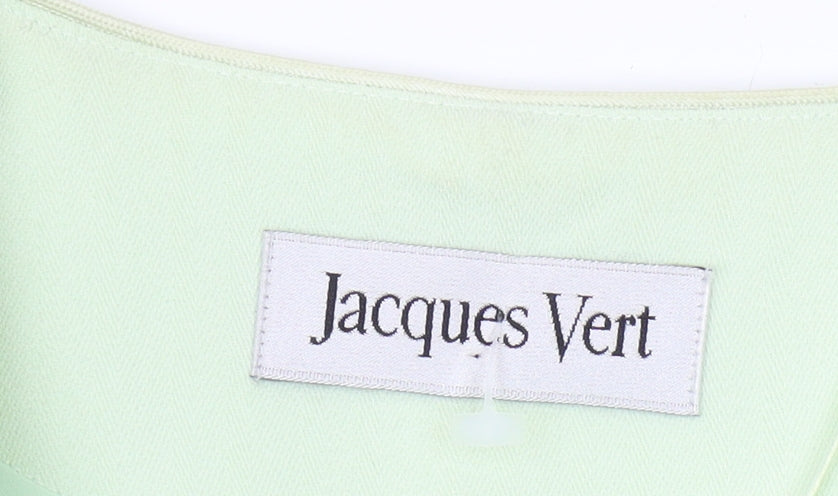 Jacques Vert Women’s Green Blazer - Size 16, Lined, Workwear